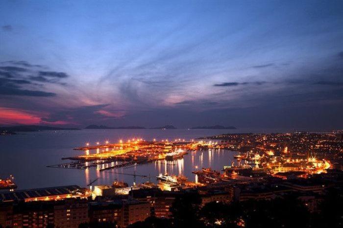 Ferienwohnung Centro De Vigo Con Parking Gratis Exterior foto